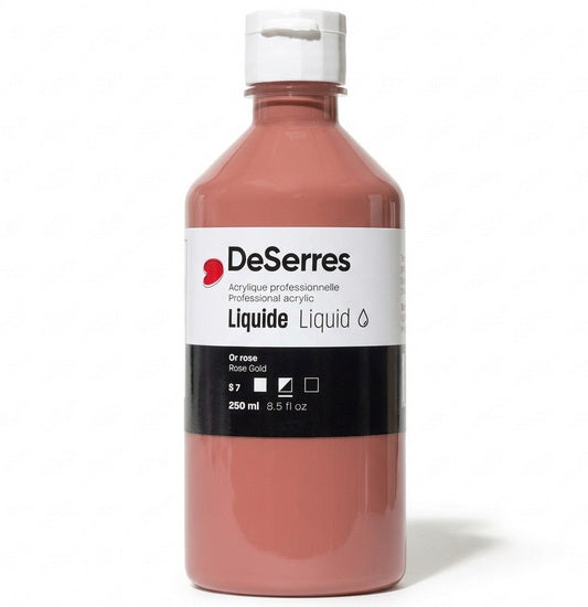 Liquid Acrylic Rose Gold Series 7 - 250ml