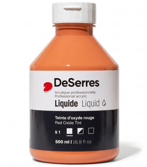 Liquid Acrylic Red Oxide Tint Series 1 - 500ml