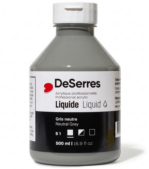 Liquid Acrylic Neutral Grey Series 1 - 500ml