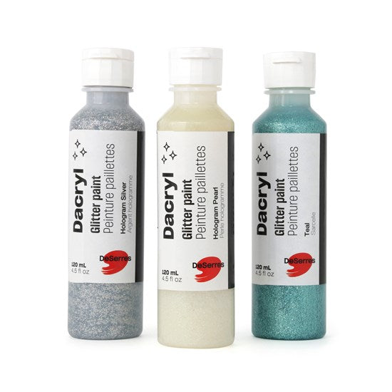 Acrylique paillettes dacryl  - or fonce centimeter - 120 milliliter
