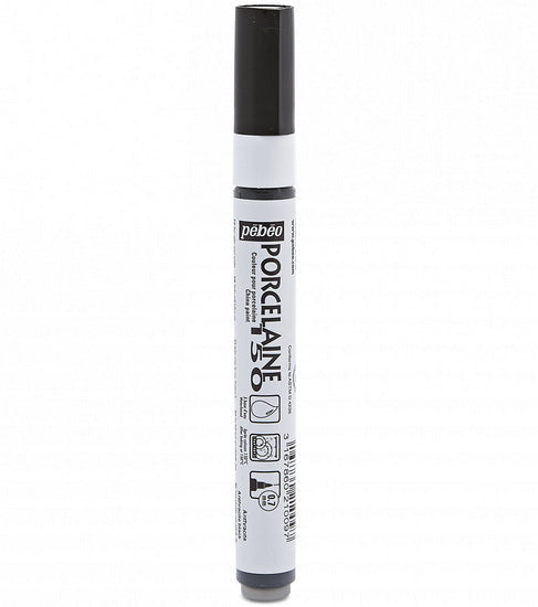Porcelain marker - porcelaine 150 - 0.7mm - anthracite black