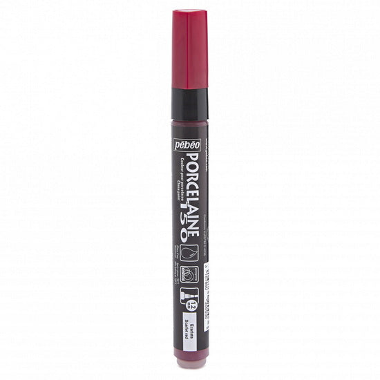Porcelain marker - porcelaine 150 - 1.2mm - scarlet
