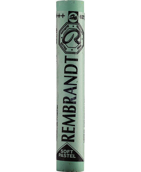 Pastel rembrandt  vert cinnabre foncé 627.1