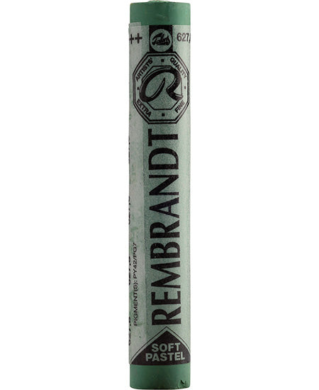 Pastel rembrandt  vert cinnabre foncé 627.8