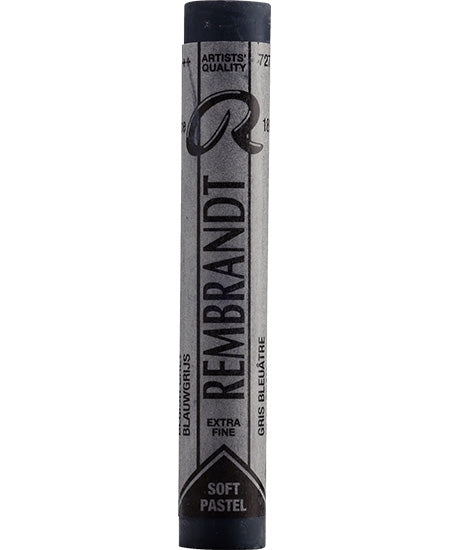 Pastel rembrandt  gris bleu 727.5
