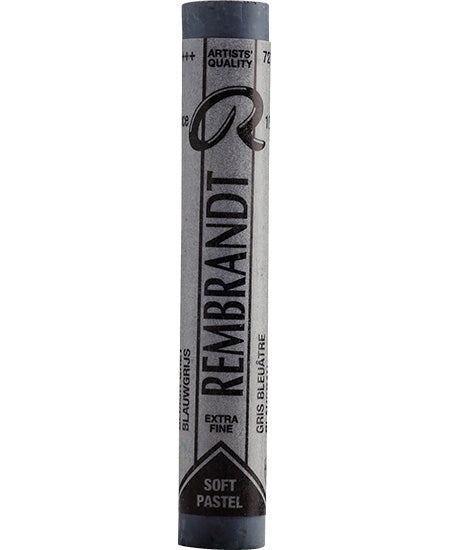 Pastel rembrandt  gris bleu 727.7