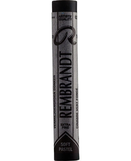 Pastel rembrandt  vert cinnabre foncé 627.2