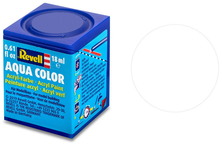 ACRYLIQUE AQUA COLOR - 18 ML Blanc Mat