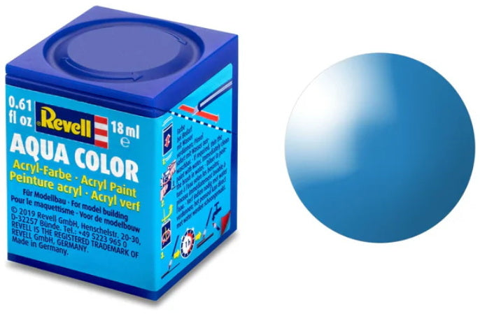 ACRYLIQUE AQUA COLOR - 18 ML Bleu Pâle Brillant