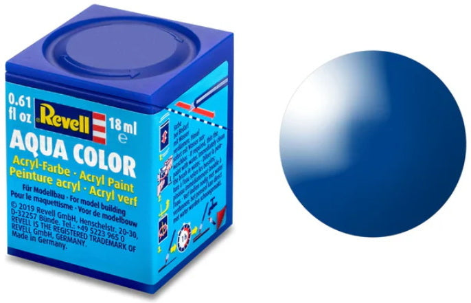 Acrylique Aqua Color - 18 ML Bleu Brillant