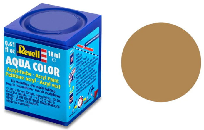 Acrylique Aqua Color - 18 ML Ocre Mat