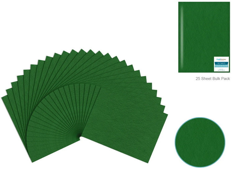 Feutrine - vert kelly -29x12po