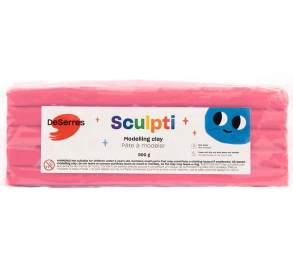 Pâte à modeler rose – 500g