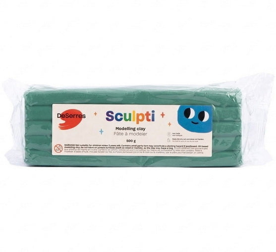 Pâte à modeler verte – 500g