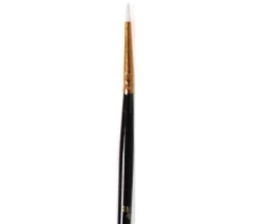 Round short handle paintbrush #20/0