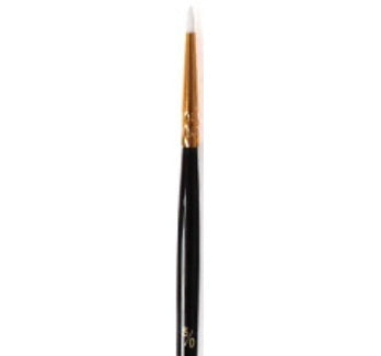 Round short handle paintbrush #5/0