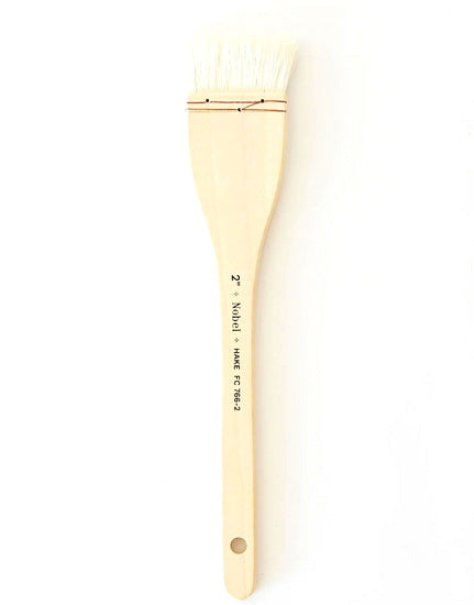 Goat bristles paintbrush - 2" CENTIMETER