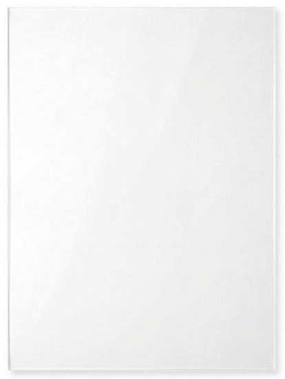 Feuille de plexi transparente - 4x6po