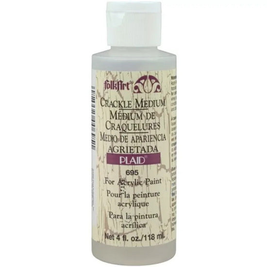 Médium à craqueler pour acrylique - 118 ml
