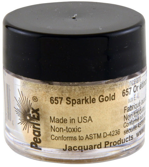 Pigment pearl ex or étincellant