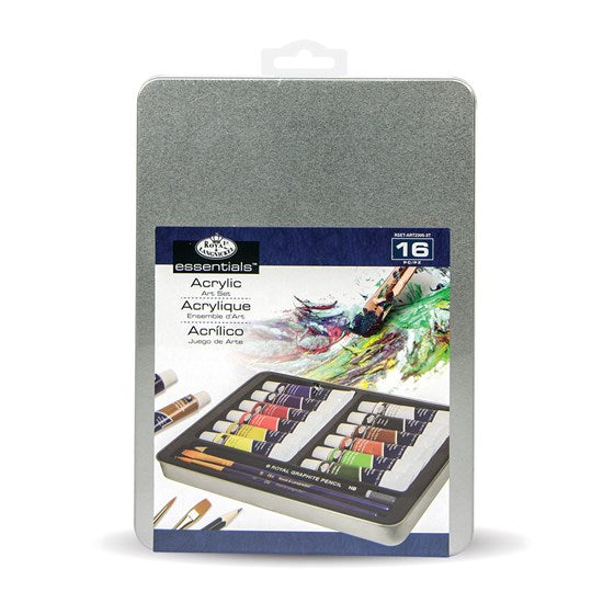 Ens.acrylique essentials 16pcs