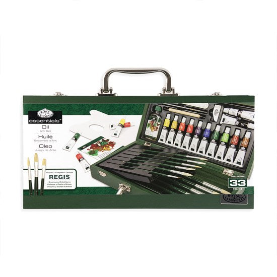 Set of 33 Oil Brushes