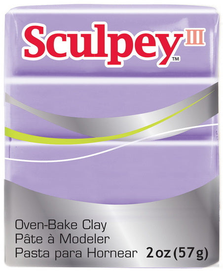 Pâte à modeler sculpey iii - lilas printemps