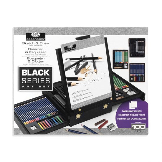 Coffret dessin et esquisse 100pcs