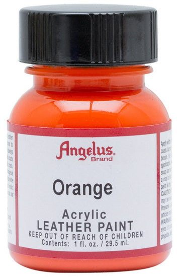 Acrylic Leather Paint		 - ORANGE OUNCE - 1 OUNCE