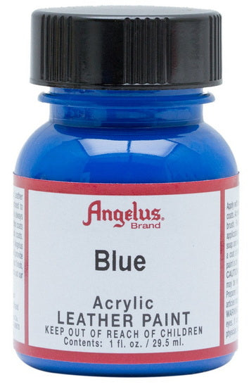 Acrylic Leather Paint		 - BLUE OUNCE - 1 OUNCE