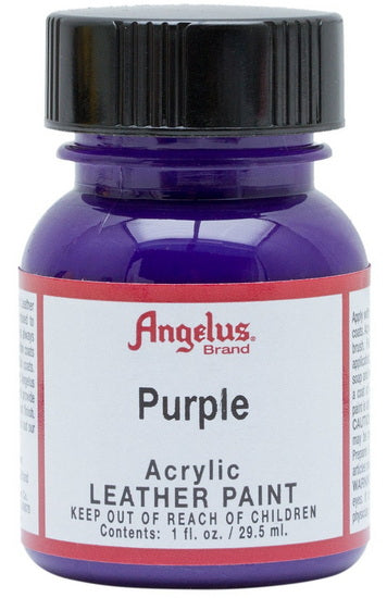 Acrylic Leather Paint		 - PURPLE OUNCE - 1 OUNCE