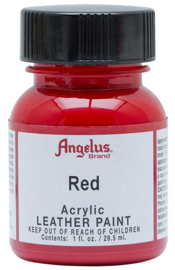 Acrylic Leather Paint		 - RED OUNCE - 1 OUNCE