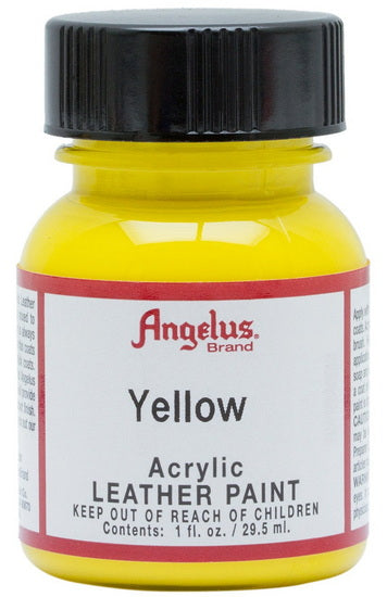 Acrylique pour cuir     - jaune ounce - 1 ounce