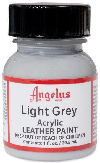 Acrylic Leather Paint		 - LIGHT GREY OUNCE - 1 OUNCE