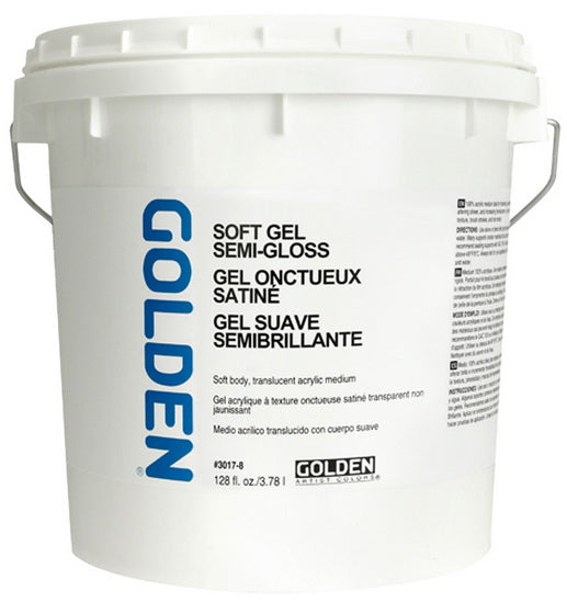 Soft semigloss gel - 128 oz
