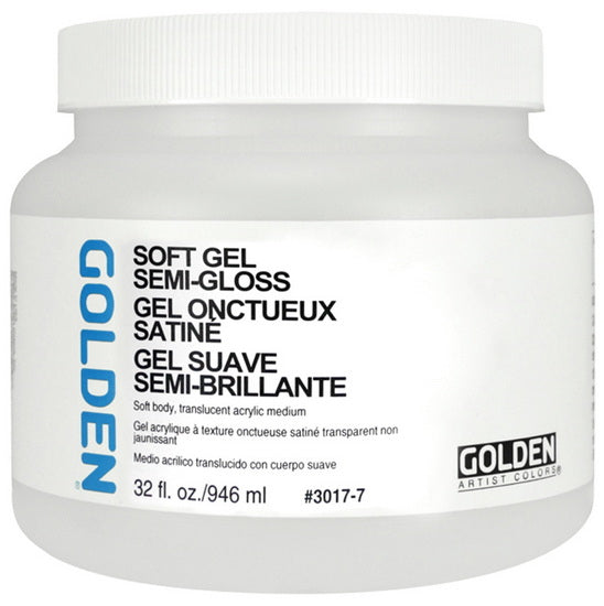 Soft semigloss  gel - 32 oz