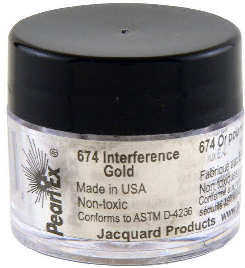 Pigment pearl ex or interférence