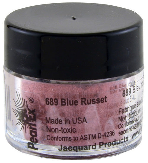 Pigment pearl ex bleu russet