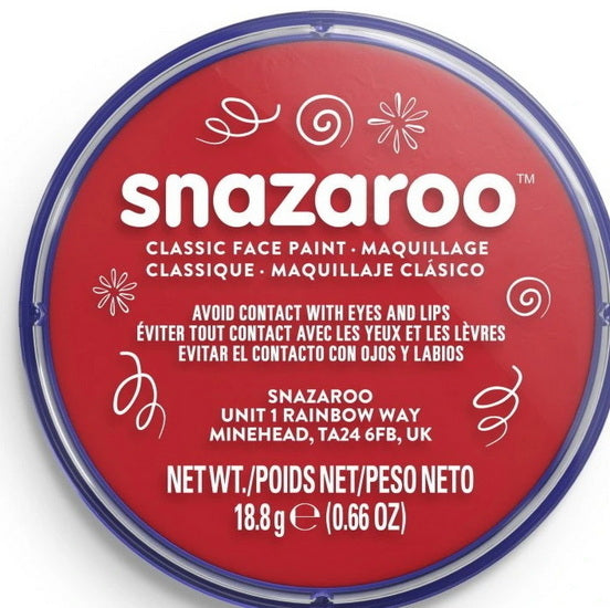 Pastille de maquillage rouge brillant - 18ml