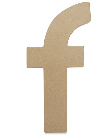 Lettres de fantaisie en carton à décorer