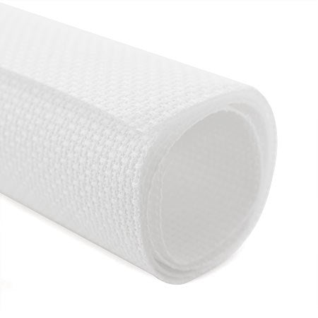 Aida fabric - 14ct - 38.1 x 45.7cm - white
