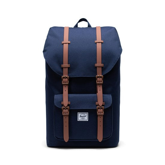 Little America Backpack - Peacoat/Saddle Brown