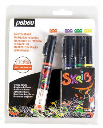 Ens marqueurs acrylique - skrib - graffiti (4)