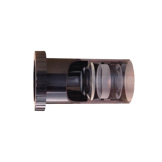 Lentille grossissante pour projecteur prism