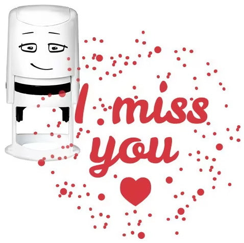 Motif à tampon – i miss you