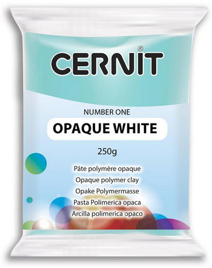 Number One Polymer Modelling Clay - Opaque Opaque White 250