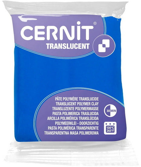 PÂTE À MODELER POLYMÈRE TRANSLUCENT - FINITION TRANSLUCIDE Saphir 56