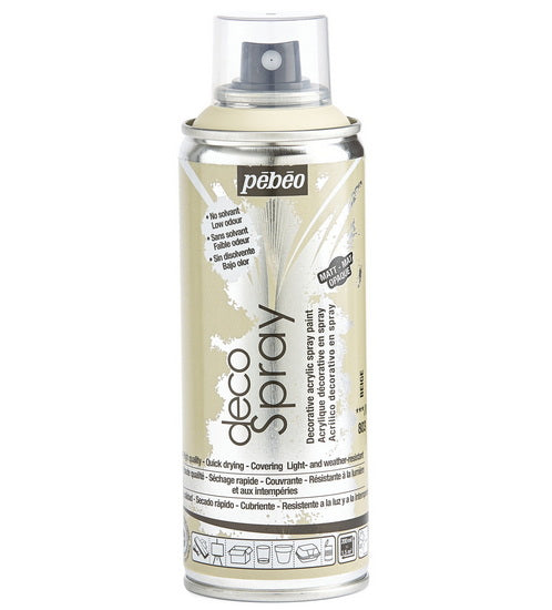 Acrylique aérosol - décospray - 200ml - beige
