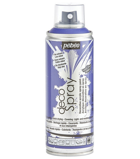 Acrylique aérosol - décospray - 200ml - violet