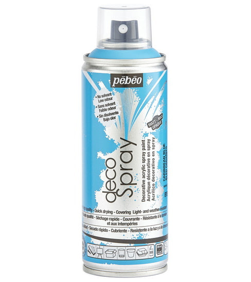 Acrylic spray - décospray - 200ml - caribbean blue